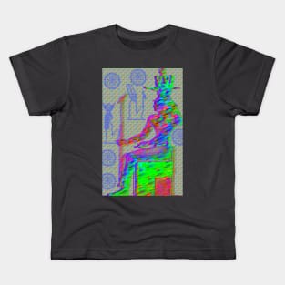 Pharaoh tripping out Kids T-Shirt